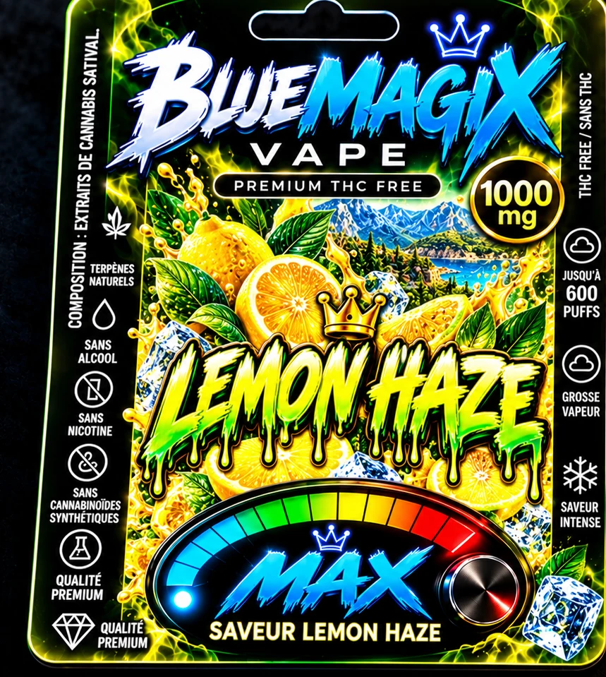 Présentation de l’emballage Lemon Haze