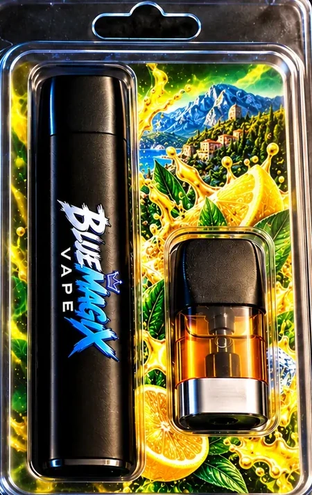 Batterie et cartouche Bluemagix Lemon Haze