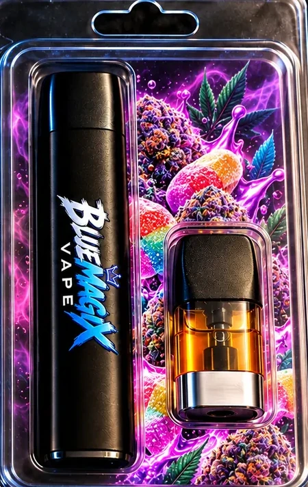 Batterie et cartouche Bluemagix Runtz